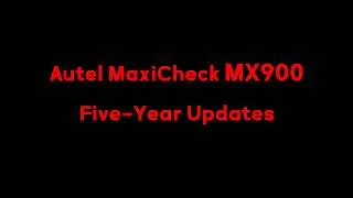 Autel MaxiCheck MX900 Five-Year Updates | Product Function Introduction