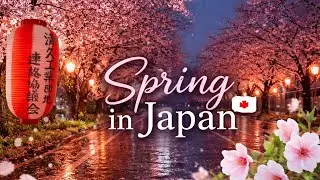 Spring in Japan 🇯🇵 | Peaceful Sakura Bloom & Nature Healing Journey 🌸