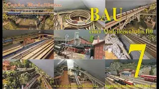 BAU 7 einer Modelleisenbahn H0