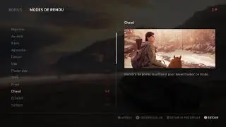 / THE LAST OF US PART II FR PS4 BONUS MODE DE RENDU /