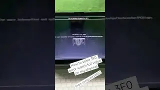 How to solve 3F0 error on hp laptop-15