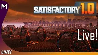 Satisfactory 1.0! 🚀🏭 Moar Drives! Prep Elevator Garden! (#12)