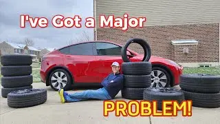16 Tires for 1 Tesla Model Y Performance? I've Got a Problem...