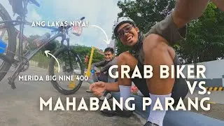 Grab Food Biker Tries Mahabang Parang! + Merida Big Nine 400 Bike Check