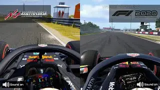 Codemasters F1 2020 vs. Assetto Corsa Onboard Zandvoort