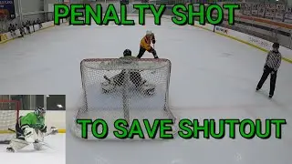 43 Save Shutout... GoPro Hockey Goalie