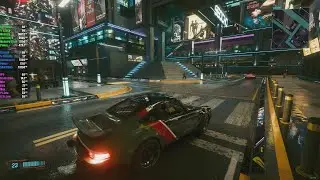 Cyberpunk 2077: RTX 4090 + i9 13900K, 4K Max Settings (Path Tracing, DLSS Quality + FG)  Test
