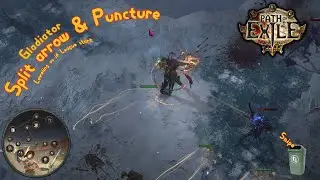 POE leveling as if league start Gladiator Bleed bow before 3.23