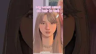 My most used hair cc in 2024 