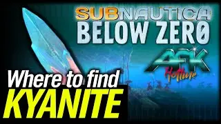 Where to find KYANITE - Subnautica - Below Zero