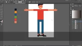 Adobe Illustrator-Karakter Tasarımı-After Effects-Karakter Rigleme Dersi-1