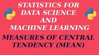 How to calculate mean, trimmed mean and weighted mean in Python with Numpy and Pandas | statistics