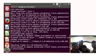 postgresql en una maquina virtual de ubuntu cbta 181