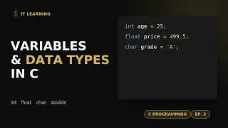What a variable is and how it works How to declare and initialize a variable in C