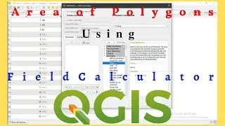 Area of Polygons in QGIS | How to Calculate Area of Polygons in QGIS | Area of Shapefiles