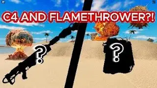 NEW FlameThrower & C4 in War Tycoon