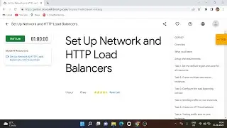 Set Up Network and HTTP Load Balancers | Qwiklabs
