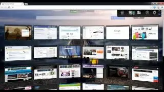 Chrome 3D style - List View in FVD Speed Dial