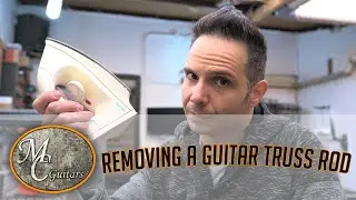 How to remove a guitar truss rod cheaply & safely!