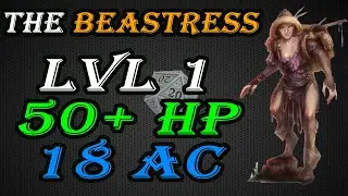 The Beastress - Beasthide Shifter Path of the Beast Barbarian Build | D&D 5e