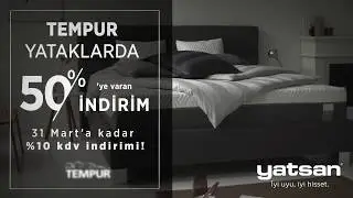 Tempur Yataklarda %50'ye Varan İndirim - YATSAN