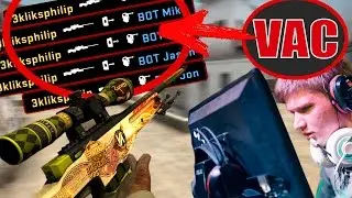 Топ 10 вак моментов про игроков в Cs:Go + БОНУС ( TOP 10 VAC moments pro players in Cs:Go + BONUS )