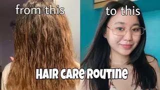 Hair Care Routine for BLEACHED, COLORED, AND DAMAGED HAIR | #Aloederma #purpleshampoo| PHILIPPINES