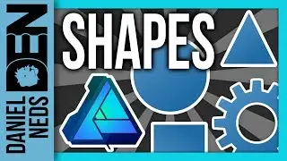 How to use Shapes In Affinity Designer (Beginners)