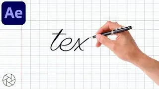 Comment faire un texte qui S'ÉCRIT TOUT SEUL | tuto after effects