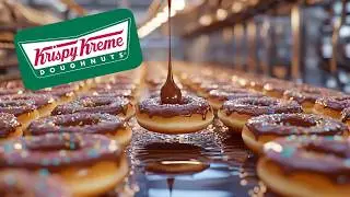 How Are Krispy Kreme Doughnuts Made | Inside The Factory