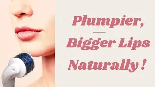 Derma roller for larger, plumpier lips naturally. Make your lips bigger naturally ! - 10/10 Rating.