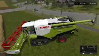 Farming Simulator 2017 обзор: комбайна 