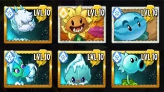 (Battlez Week 92) Ice Family Max Level Powerup  |Plants Vs Zombie 2|