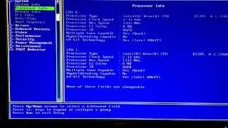 Dell Precision 690 BIOS setup for SATA