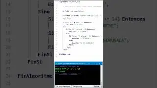 ✅ PSeInt : Hacer un algoritmo que muestra si es de día, tarde, noche o madrugada en pseint.