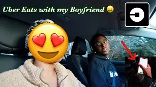 UBER EATS IN THE CITY WITH MY BOYFRIEND | ATLANTA EDITION