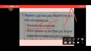 Definition and characteristics of management
