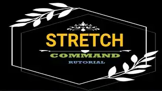 Stretch command in autocad!How To Use The Stretch Command in AutoCAD!How To Stretch Multiple Objects