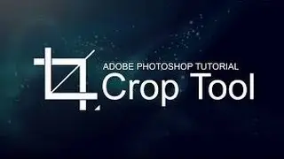 How to use crop tool in adobe photoshop