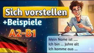 DTZ Prüfung B1 Sich vorstellen Training+Beispiele Sprechen Teil 1