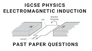 IGCSE Physics Electromagnetic Induction Past Paper Questions