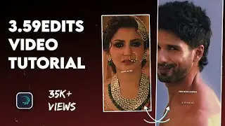 Reels Trending Lyrical Video Editing | Like 3.59 Edits | Trending Status Video Editing Alight motion