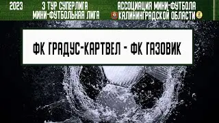 МФЛ 2023. Суперлига. 3 тур. 25.05.23-26.05.23. ФК «Градус-Картвэл» — ФК «Газовик»