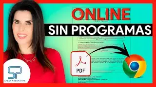 Cómo RELLENAR PDF en ordenador 👉 Google Chrome ✅
