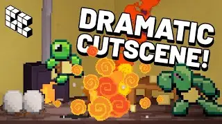 I Created an Interactive Cutscene in Godot for My Pixel Art Game