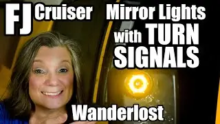 FJ Cruiser Mirror LED Lights WITH TURN SIGNALS- How to Install- Freedom Retrofits