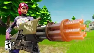 NEW Fortnite minigun weapon trailer!!! (Death Machine)