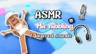 ASMR ROBLOX (mic nibbling and layered sounds)👄💤