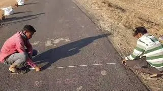 HOW TO CHECK PERCENTAGE OF CAMBER IN ROAD WITH THE HELP OF AUTOLEVEL MACHINE