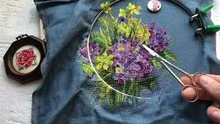 Вышивальные процессы. Вышивка крестом.